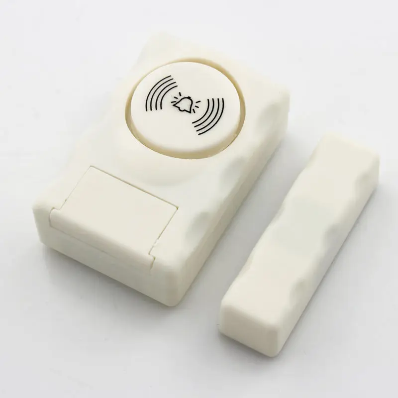 

With adhesive type easy paste home doors and windows anti-theft Alarm high sensitivity magnet-controlled separate door magnets a