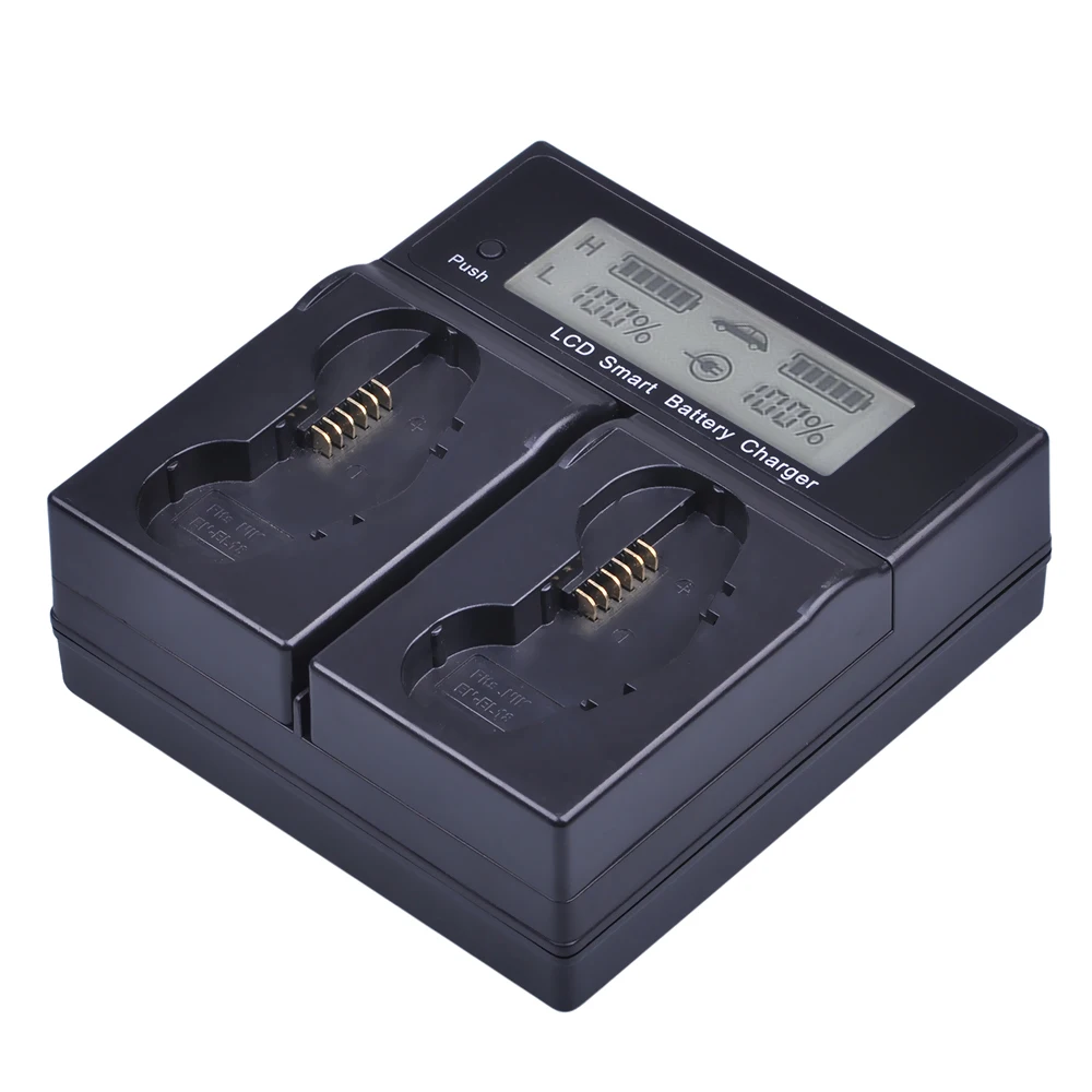 2Pcs 3000mAh EN-EL18 EN-EL18A Battery+Smart Rapid LCD Dual Charger for Nikon EN EL18 ENEL18 D4, D4S, D5, MB-D12, D800, D800E