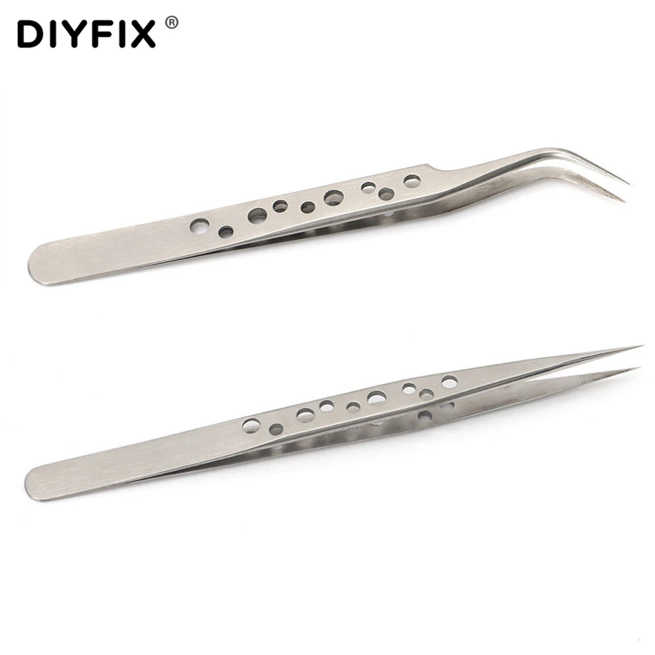 Anti-static Straight Curved Tweezers (6)