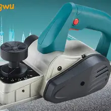 Электрический строгальный станок,, мощный корпус, многофункциональный портативный Электрический деревообрабатывающий строгальный станок, Электрический строгальный станок по дереву