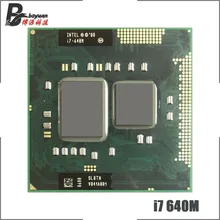 Intel Core i7-640M i7 640M SLBTN 2.8 GHz dwurdzeniowy czterordzeniowy procesor cpu 4W 35W gniazdo G1/rPGA988A