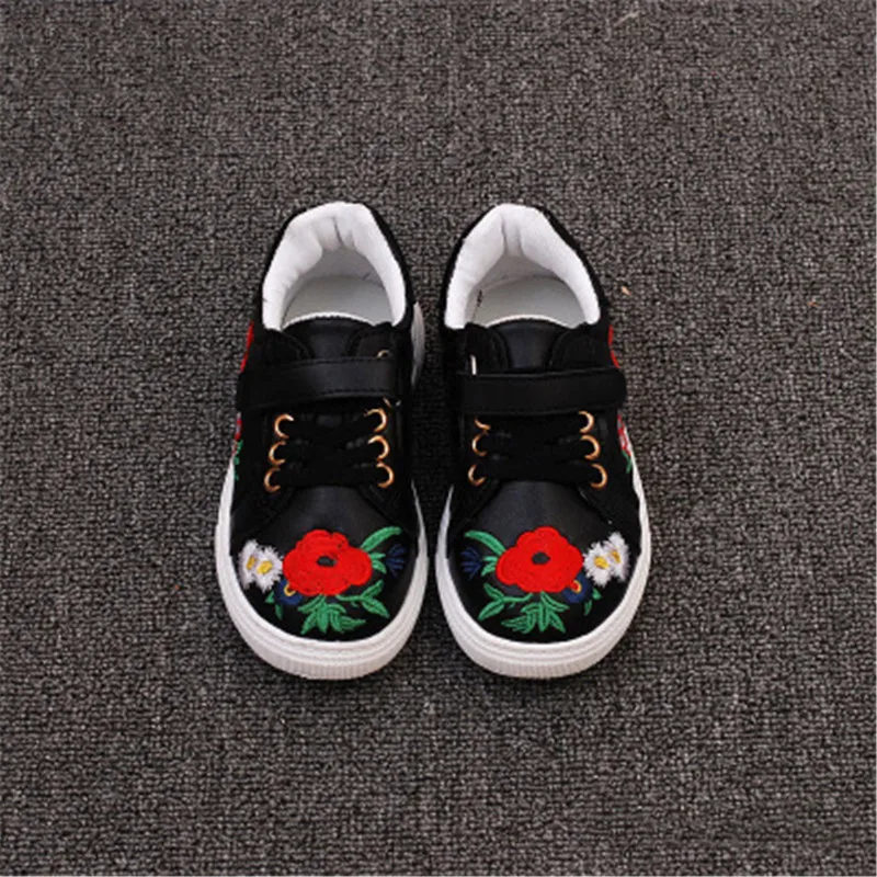 Scsech New Kids Shoes For Girls Fashion Children Casual Shoes Moccasins Printing Ultra-light comfortable Pu Shoes S8940 (22)