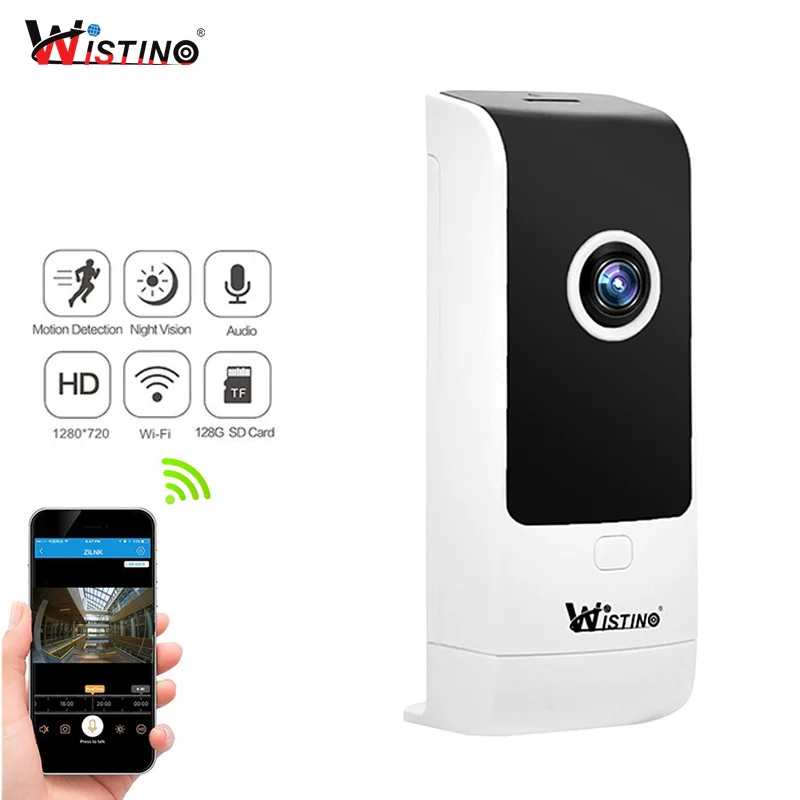 

Wistino 1MP CCTV IP Camera Wireless Panoramic Fisheye Mini Camara WIFI Surveillance Security Camera 180Degree Video Baby Monitor