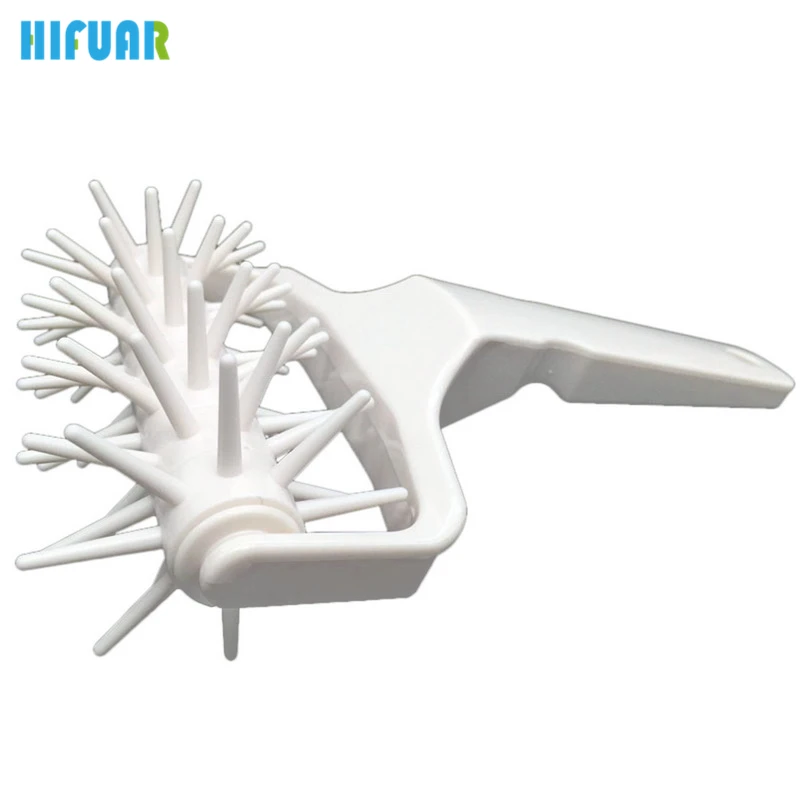 

Plastic Pizza Cookies Dough Roller Pastry Pie Needle Wheels Cutter Sewing Machine Bread Hole Punch Baking Tool