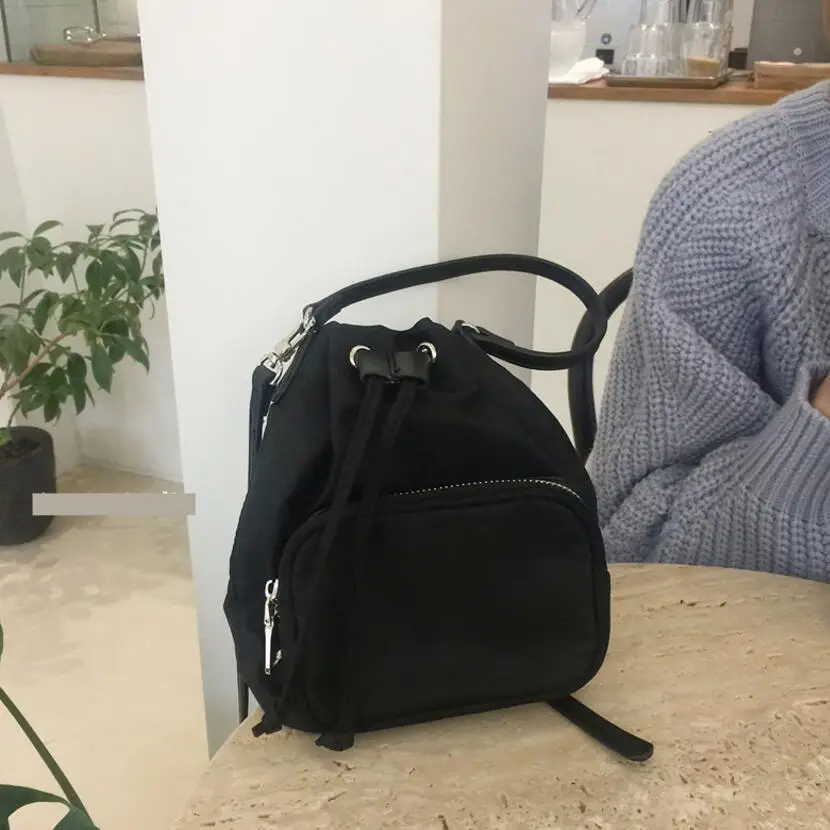 

KUJING Ladies' Handbags High Quality Women's Shoulder Messenger Bag Fashion Drawstring Women's Canvas Bags Hot Cheap Women's Bag