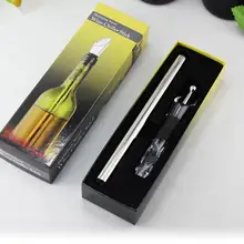 24 компл./лот красный палочка для охлаждения вина Нержавеющая сталь для винных бутылок охлаждающая палочка классное вино аксессуары для удочки