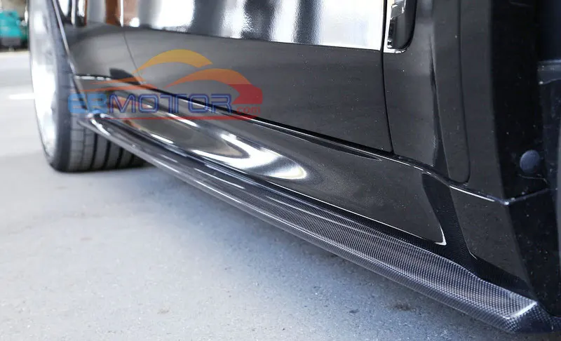 ebmotor-com Real Carbon Fiber Side Skirts 1pair For BMW F16 X6 M-Sport Package F86 X6M 2015UP 9