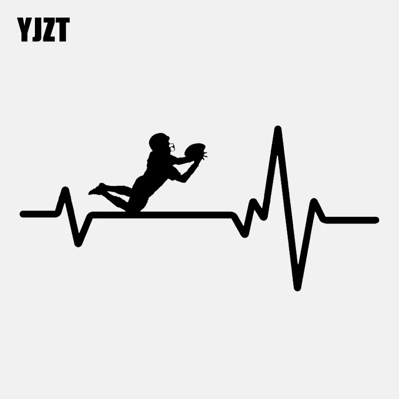 YJZT 16 5 см * 7 6 футбольный широкий приемник для ныряния мяч шлем сердцебиение винил