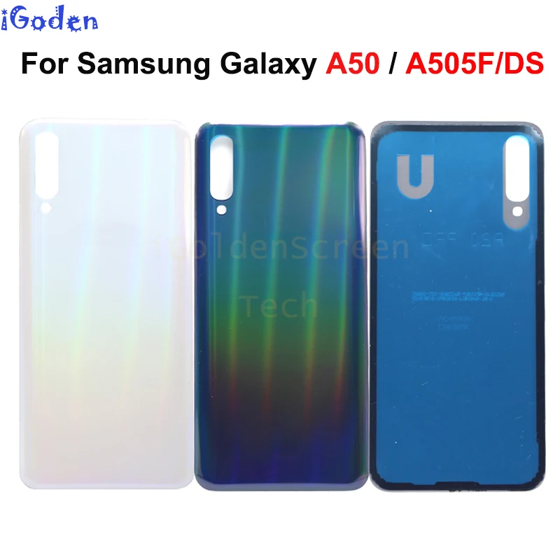 Задняя крышка аккумуляторного отсека для Samsung Galaxy A50 A505 задняя задней панели samsung