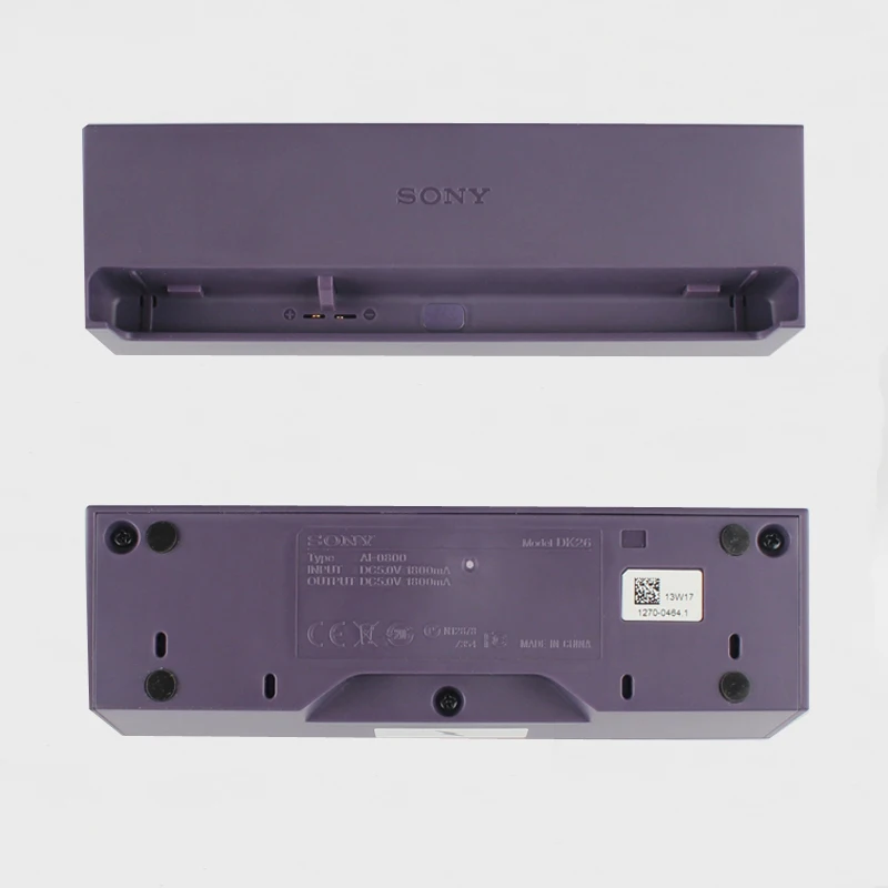Оригинальная зарядная док станция Sony фиолетового цвета DK26 зарядное устройство