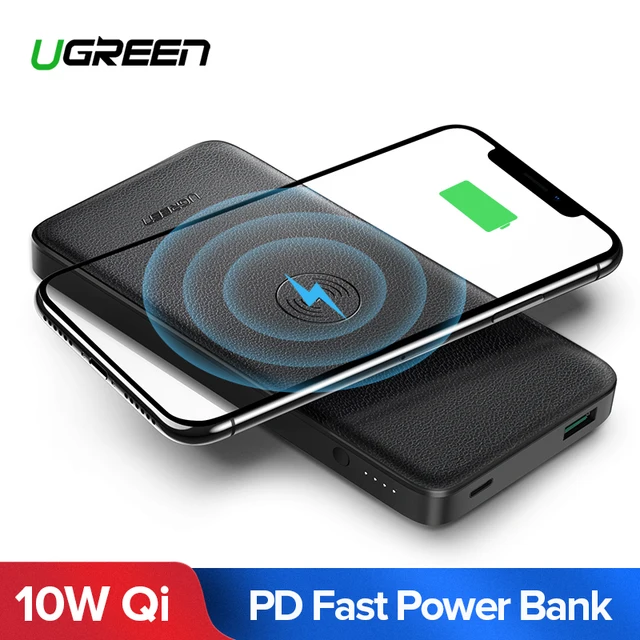 Special Price Ugreen 10000mAh Qi Wireless Charger Power Bank 18W USB PD Powerbank For iPhone X 8 Macbook Samsung S9 External Battery Poverbank Special Price Ugreen 10000mAh Qi Wireless Charger Power Bank 18W USB PD Powerbank For iPhone X 8 Macbook Samsung S9 External Battery Poverbank