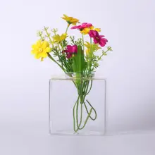 DIY Мини Пейзаж стеклянная бутылка Террариум контейнер Цветочная ваза квадратной формы