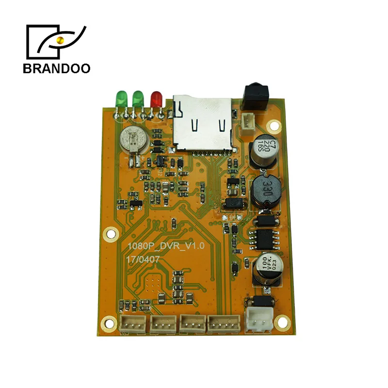 

1CH mini dvr module HD PCB Board, support 32GB sd Card,use for Vehicle ,Ultra flight ,Handheld device