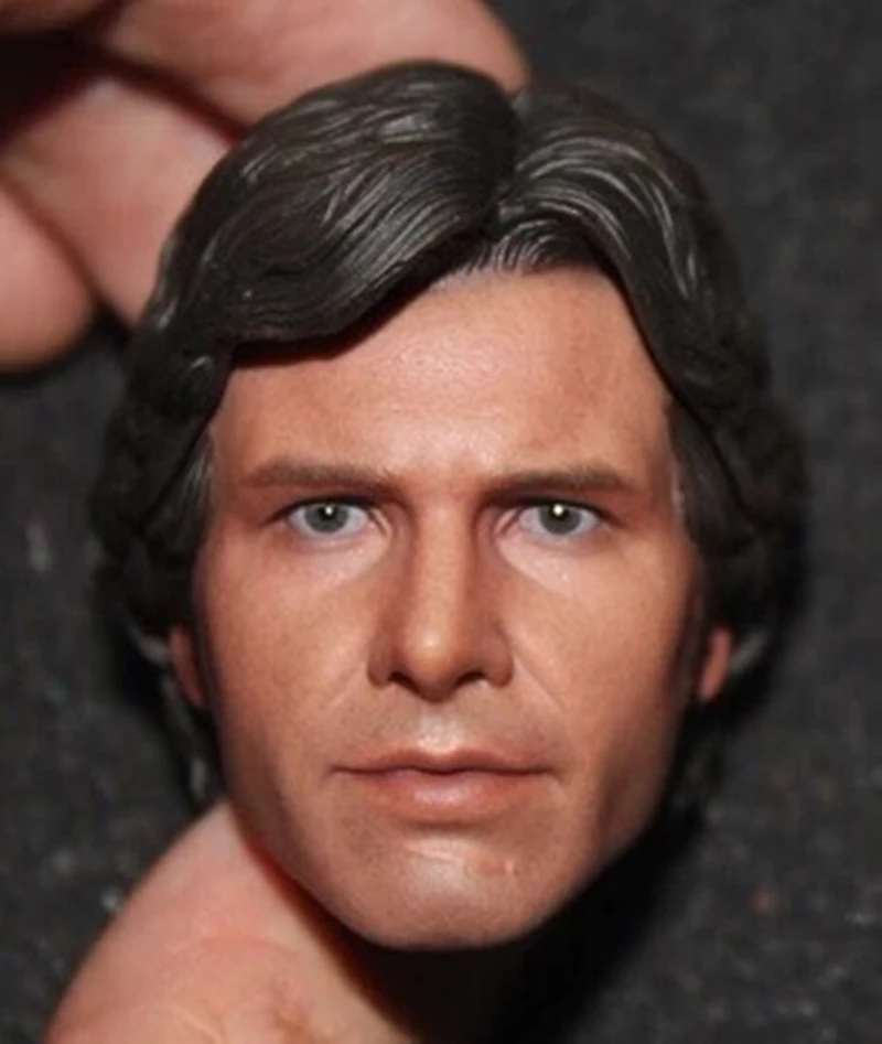 1/6 Scale Harrison Ford резьба по головке HanSolo для 12 &quotфигурки тела|Игровые фигурки и