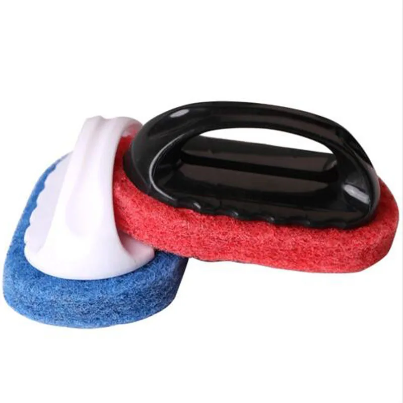 1pcs Cleaning Tool Handle Cleaning Brush Magic Melamine Sponge Brush