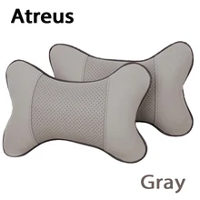 Atreus 2 шт. автомобиля интимные аксессуары защиты подголовник подушки для шеи Lexus Honda Civic Opel Astra h j Mazda Kia Rio Ceed Volvo