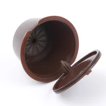 1 шт. многоразового использования наполнение кофейных капсул Pod чашка фильтр кронштейн адаптер для Nescafe dolcee Gusto машины коричневый цвет