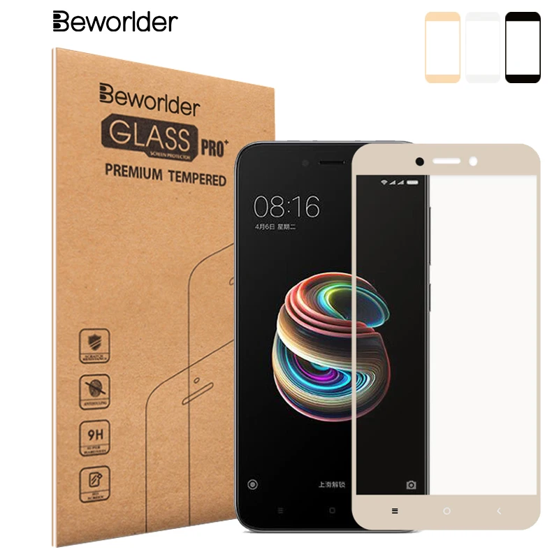 Закаленное стекло beworld для Xiaomi Redmi 5A защитная пленка на весь экран полное покрытие