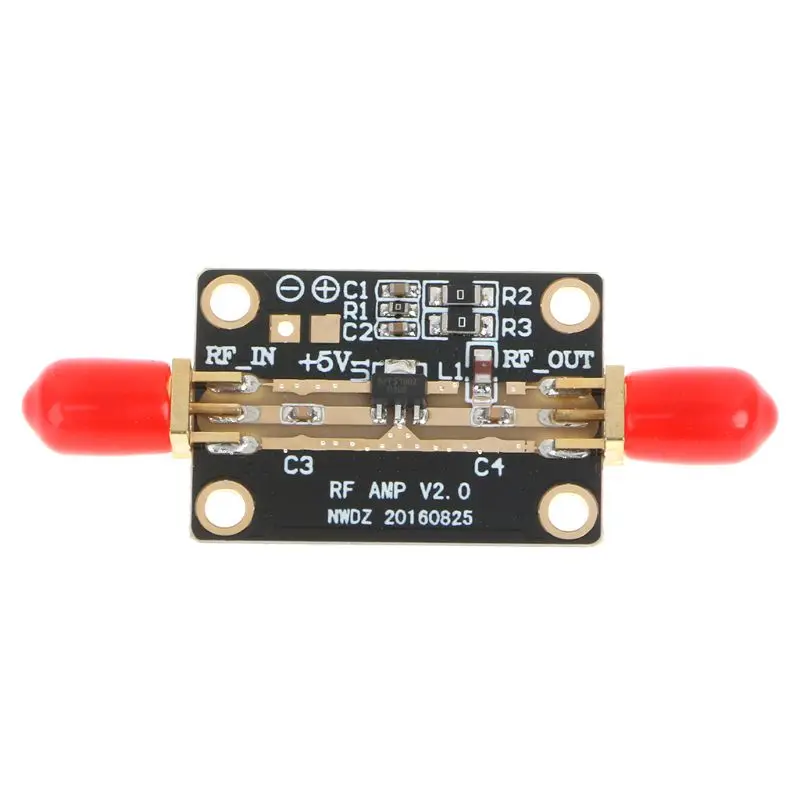 

Ultra-Low Noise LNA 0.05-4G NF=0.6dB High Linearity RF Amplifier FM HF VHF/UHF