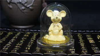 

HOT!Mini StatueLucky Charms,Chinese zodiac / chinese 12 of zodiac mouse statue business novel gifts,present ,birthday gift