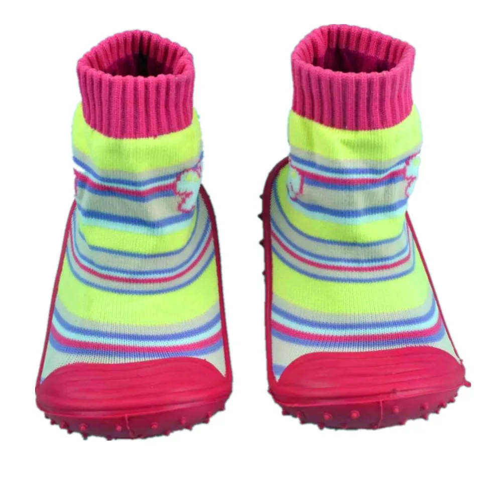 Kidadndy/детские ботинки; носки для малышей; Мягкие резиновые подошвы для мальчиков и девочек; Новорожденный ребенок; носки для обуви; мм