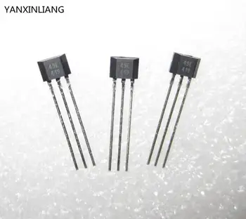 

100pcs 49E Hall element OH49E SS49E Hall sensor Hall Effect Sensor