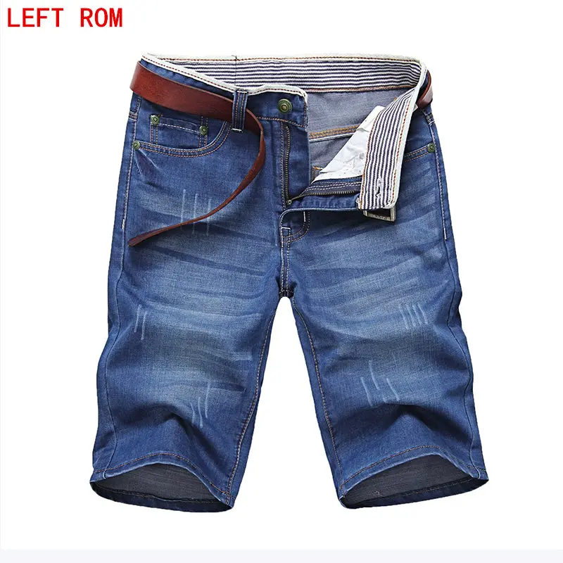 2017 Brand Men's Jeans Shorts Premium Shorts Jeans Men's Pure Cotton
