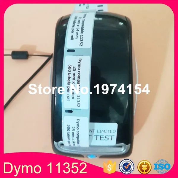 1 x Рулон ярлыков флейбы 11352 Dymo этикетки для обратного адреса 54 мм * 25 500 Этикетки в