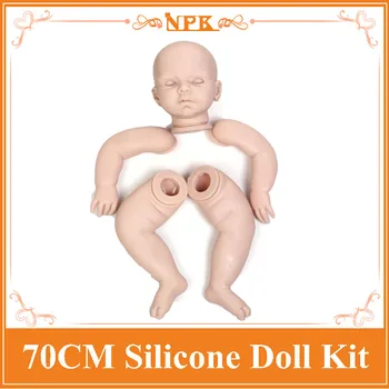 

Popular 70cm 28inch Reborn Baby Doll Kits Set One Head ,Two Hands ,Two legs Best Reborn Baby Accessories To DIY Reborn Dolls