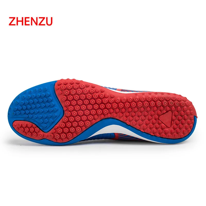 Men Boy Kids Soccer Cleats Turf Football Soccer Shoes TF Hard Court Sneakers Trainers Football Boots indoor chuteira futebol