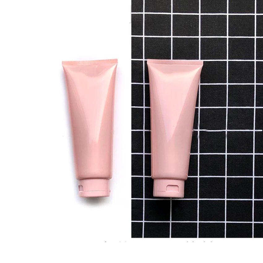 Розовый г 200 г пластиковый крем мягкая бутылка многоразового использования 200 мл косметика макияж лосьон для тела шампунь выжать бутылки