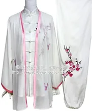 Customize Tai chi clothing Martial arts performance kungfu uniform taiji clothes embroidery for women child men girl boy kids