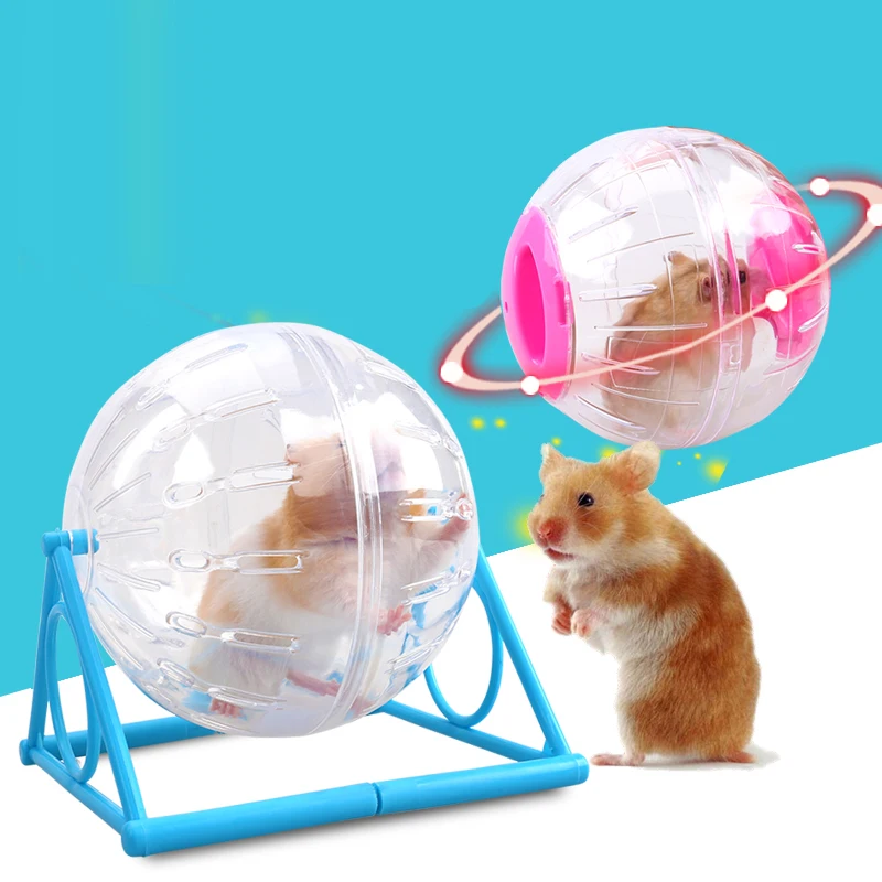 Hamster Running Ball Crystal Ball Pet Toys Mouse Small Animals Lovely Hamster Play Ball PP Interesting