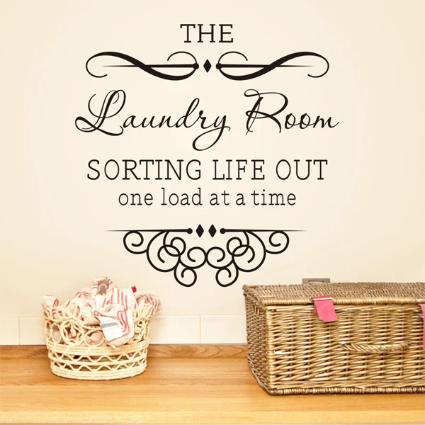 Laundry Room Rules Quote Wall Sticker Heart Stickers Decorative Vinyl Decals Removable Murals Vinyl Decor Funny Wallpaper Art Laundry Room Vinyl Decalwall Sticker Heart Aliexpress
