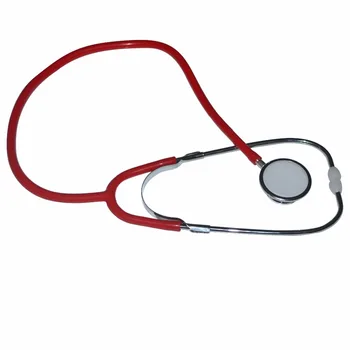 

High Quality 2Pcs Professional Medical Estetoscopio Blood Pressure Single Head Cute Stethoscope Health Care Device Color Red