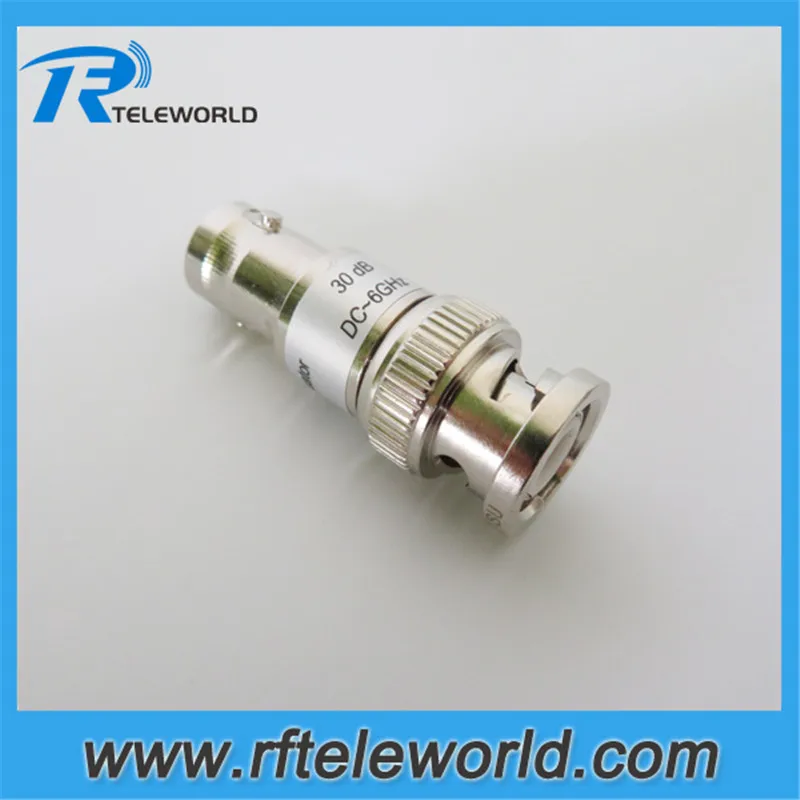 

2W BNC attenuator 1db,3db.6db.10db.15db.20db.30db,40db DC-6GHz 50ohm