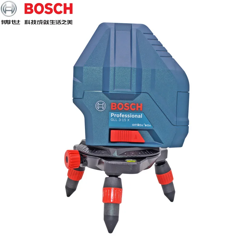 Bosch GLL3-15X лазерный знак горизонтальный инструмент Ударная линия Лазерная Маркировочная Техника инфракрасный маркировочный инструмент 5 линия 3 линия