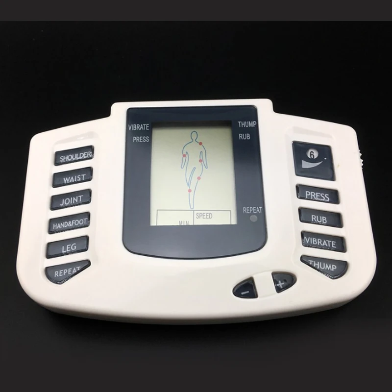 Electronic Body Slimming Pulse Massage for Muscle Relax Pain Relief Stimulator Massageador Tens Acupuncture Therapy Machine