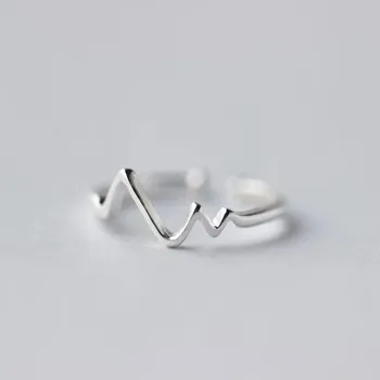 

Personality 925 Sterling Silver Geometric Rings For Women Fashion Retro Antique Rings Bridal Wedding Jewelry Anillos