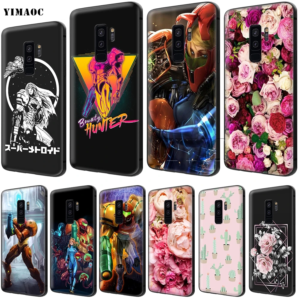 

YIMAOC Samus Aran Metroid Soft Silicone Case for Samsung Galaxy S6 S7 Edge S8 S9 Plus A3 A5 A6 Note 8 9