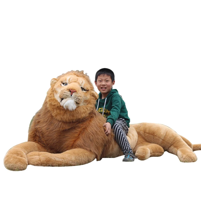 big lion plush