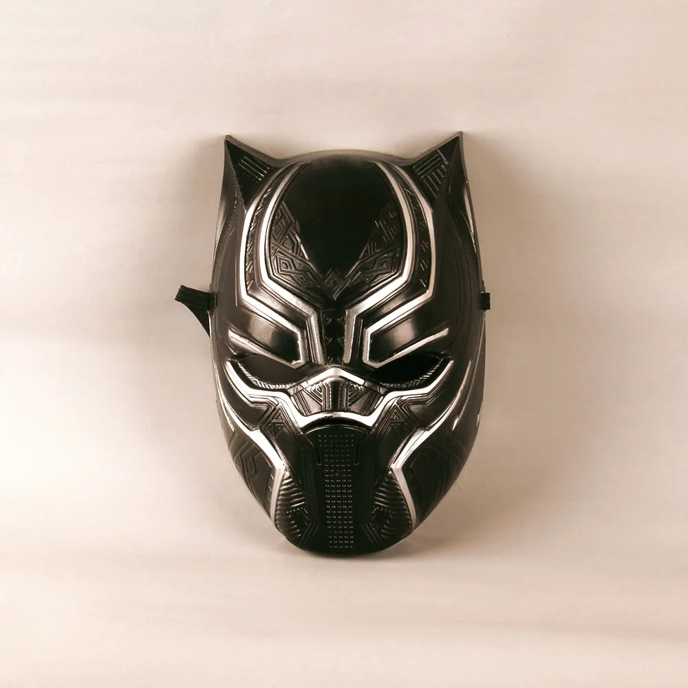 

Marvel Black Panther Full Face Mask For Adult Scary & Horror Halloween Mask Masquerade Party Masks Mascara de Halloween MK00245