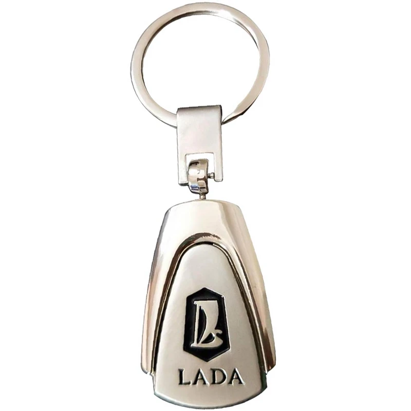 Автомобильный брелок металлический ключ держатель логотип авто модные аксессуары для Лада Калина гранта кольцо цепи