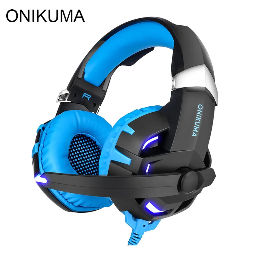 ONIKUMA K2 Игровые наушники casque 7 1 канальный звук стерео USB Проводная гарнитура с