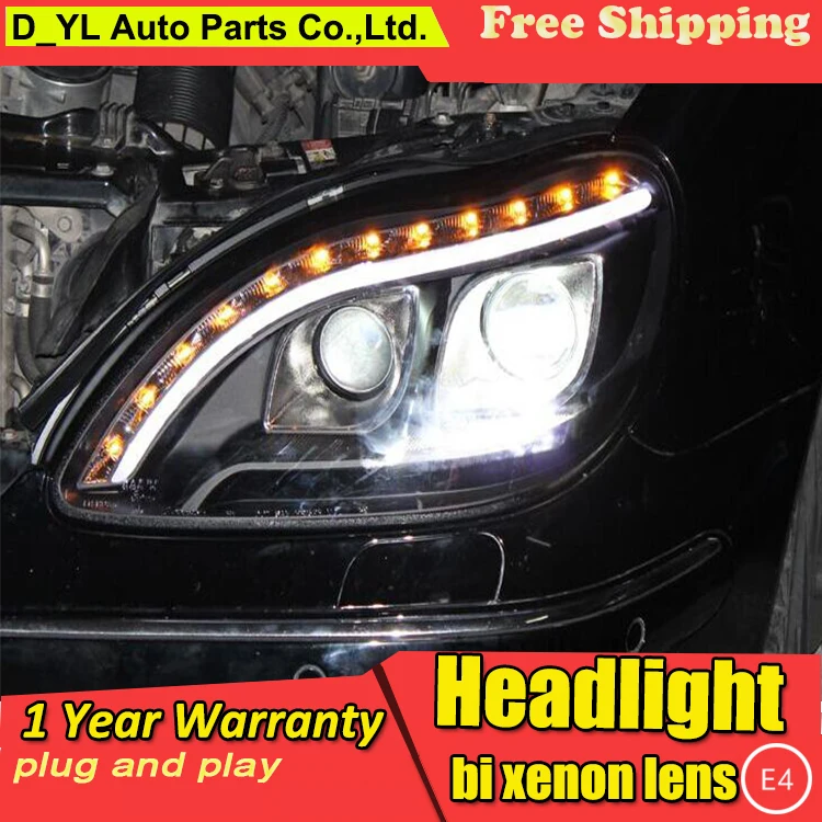 

Car Styling for Ben-Z S280 S320 S500 S600 Headlights 1998-2001 W220 LED Headlight DRL Bi Xenon Lens Beam Parking HID Fog Lamp