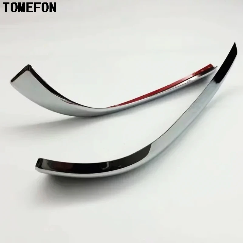 

TOMEFON For Toyota Hilux Revo 2015 2016 2017 ABS Chrome Exterior Styling Side Mirror Rearview Rear View Mirrors Cover Trim 2Pcs