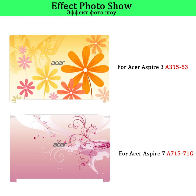 Защитный чехол для ноутбука Acer Aspire A715 71G A315 53 A515 51 Switch 12 10 SW5 наклейки