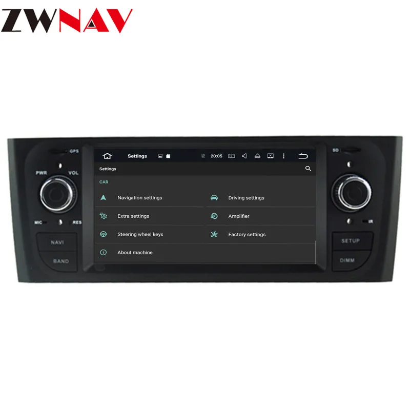 Perfect Android 8.1 Car DVD player Stereo head unit For Fiat Grande Punto Linea 2007 2008 2009 2010 2011 2012 Auto radio GPS Navigation 14