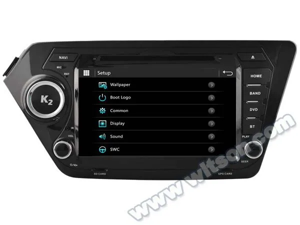 Top WITSON CAR DVD GPS For KIA K2/RIO New Technology+Capctive Screen+1080P+DSP+WiFi+3G+DVR+Good Price car stereo dvd gps radio 3