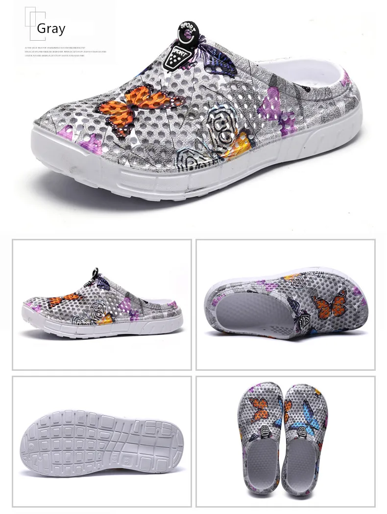 STS Brand 2019 Womens Sandals Seaside Beach Surfing Slippers Womens Casual Clogs Breathable Beach Sandals Home Shoes For Women (20)